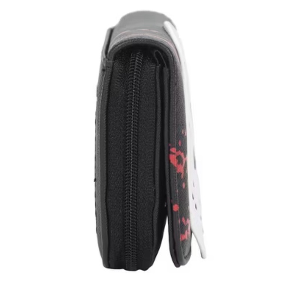 Friday The 13th Jason Mask Women's Mini Bifold Wallet - Picture 2 of 8